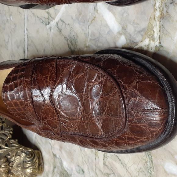 Mezlan shoes loafers ostrich main image 10